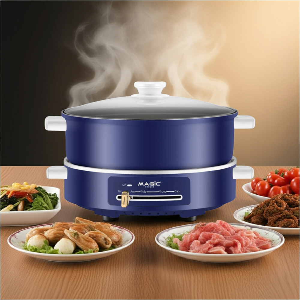Nồi nấu lẩu đa năng Magic A-093 - Hàng chính hãng