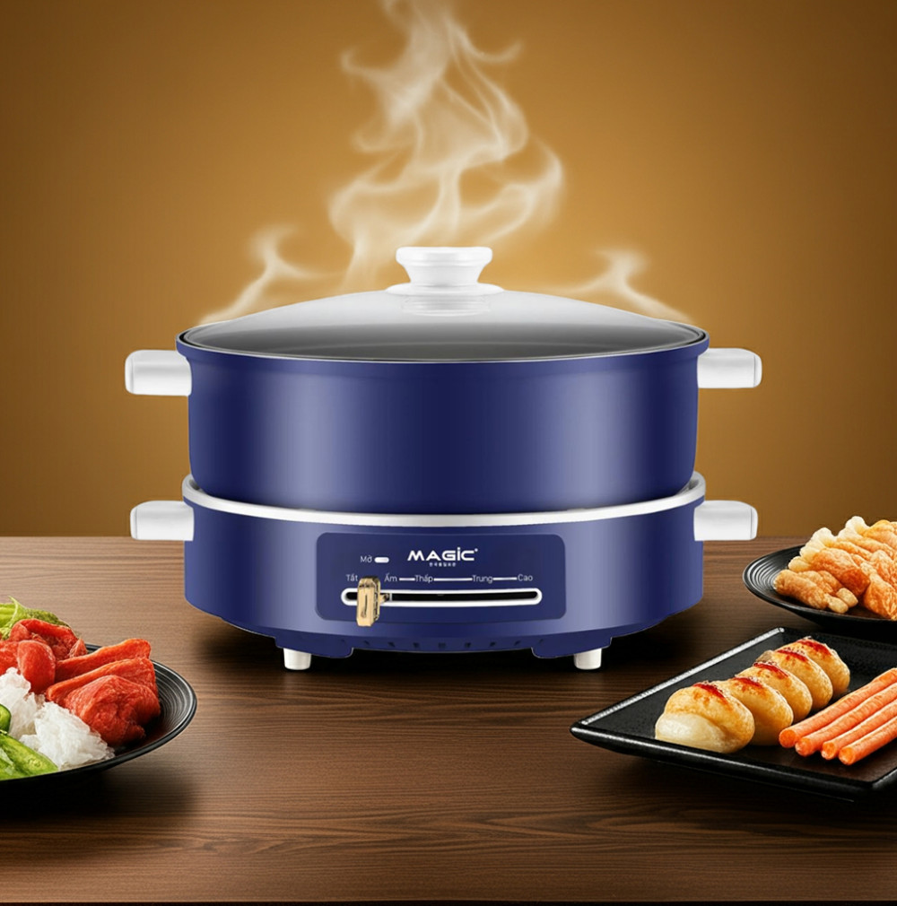 Nồi nấu lẩu đa năng Magic A-093 - Hàng chính hãng