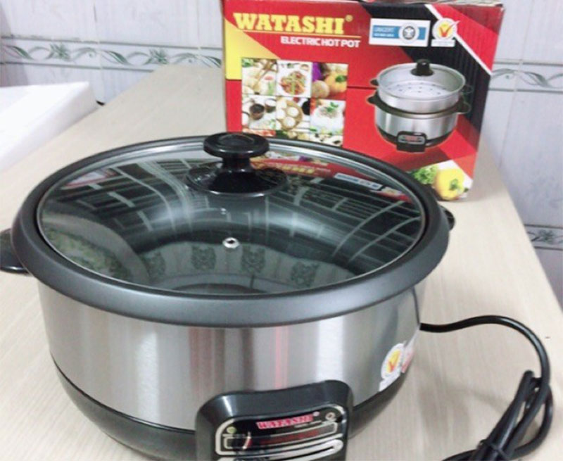 Nồi lẩu điện đa năng Watashi BS-3015LD - Hàng chính hãng