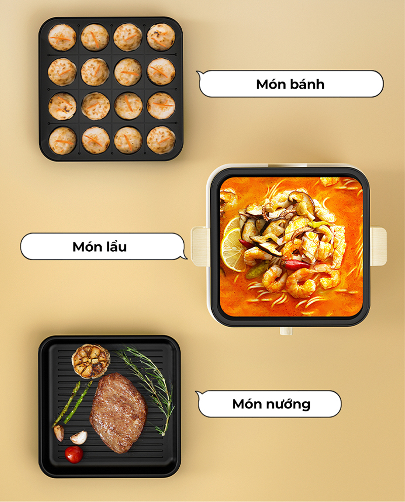 Nồi nấu đa năng Zolele MP301 - Hàng chính hãng