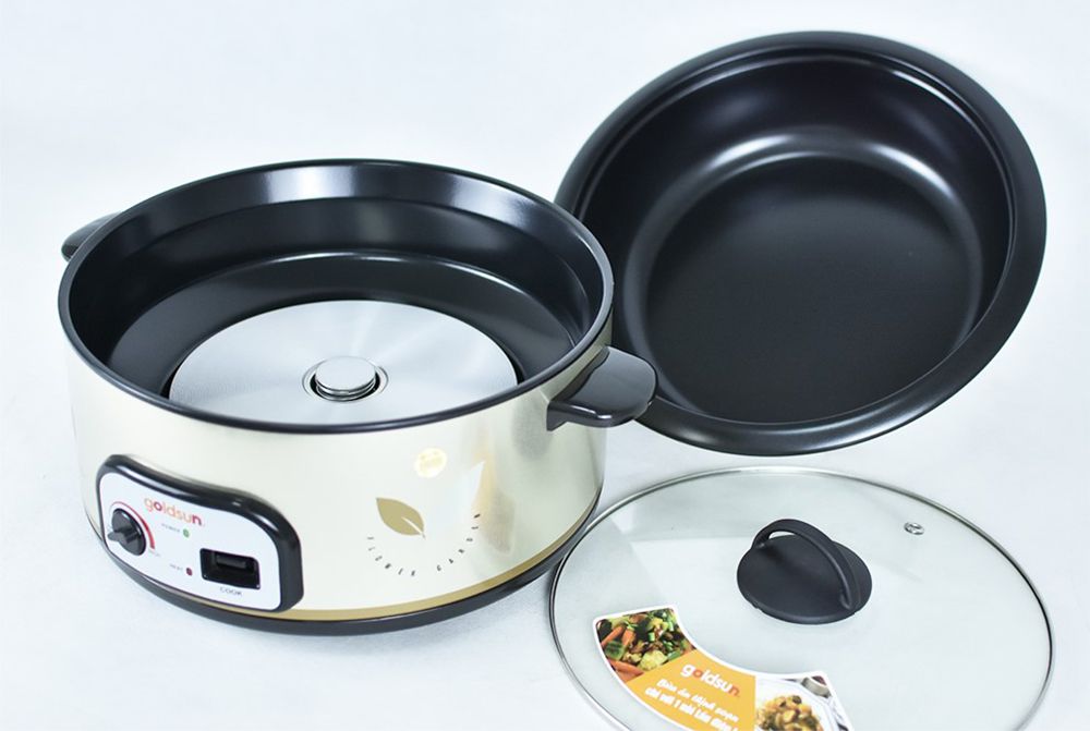 Nồi lẩu điện đa năng Goldsun GMC3001 - Hàng chính hãng