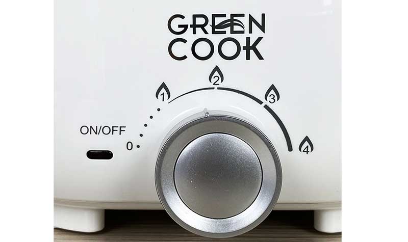 Nồi lẩu điện hấp GreenCook GCEH233 - Hàng chính hãng
