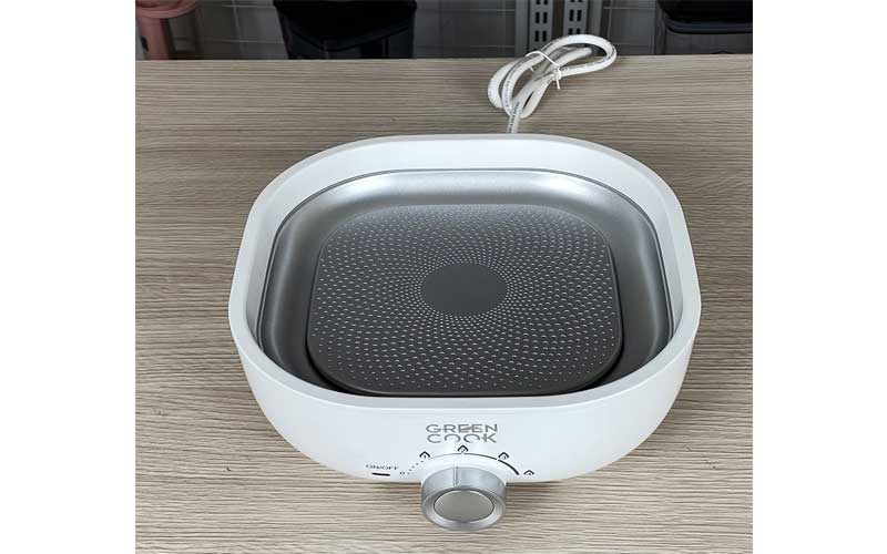 Nồi lẩu điện hấp GreenCook GCEH233 - Hàng chính hãng