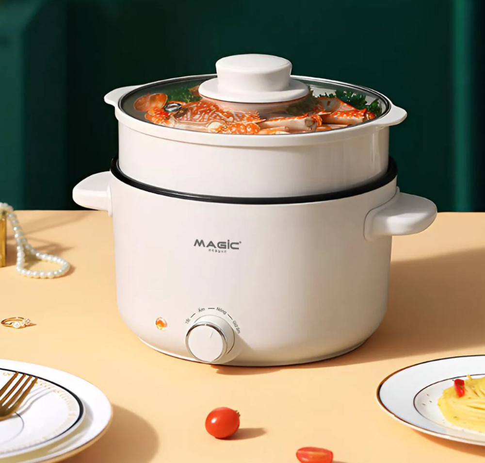 Nồi lẩu điện đa năng Magic A-042 - Hàng chính hãng