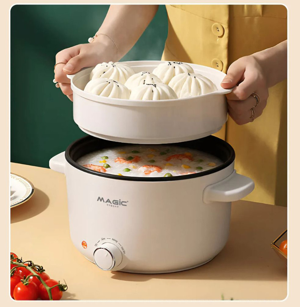 Nồi lẩu điện đa năng Magic A-042 - Hàng chính hãng