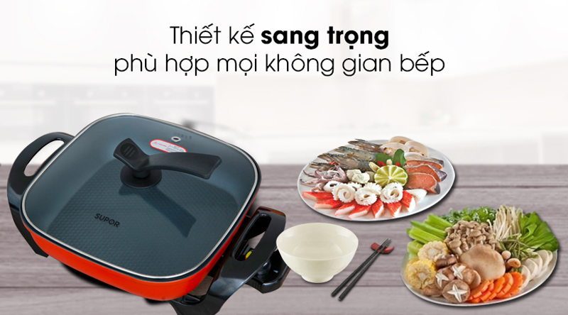 Nồi lẩu điện Supor H30FK802VN-136 - Hàng chính hãng