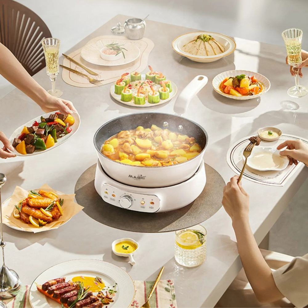 Nồi lẩu hấp hơi thủy nhiệt Magic Eco AC-284 - Hàng chính hãng