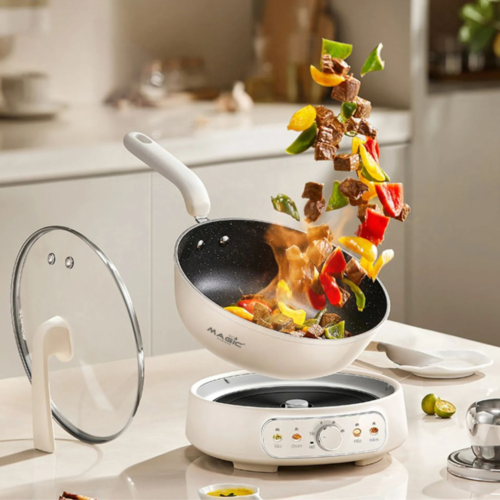 Nồi lẩu hấp hơi thủy nhiệt Magic Eco AC-284 - Hàng chính hãng