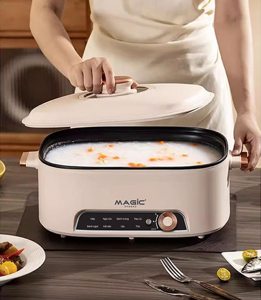 Nồi lẩu hấp đa năng Magic A-090 - Hàng chính hãng
