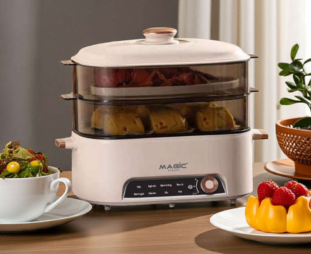 Nồi lẩu hấp đa năng Magic A-090 - Hàng chính hãng