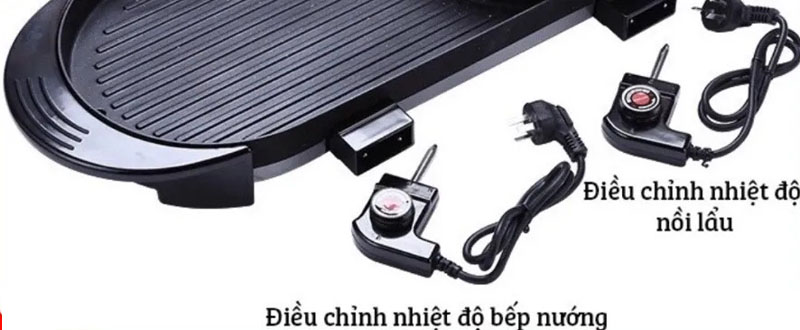 Bếp lẩu nướng đa năng Kangaroo KG2400EH - Hàng chính hãng
