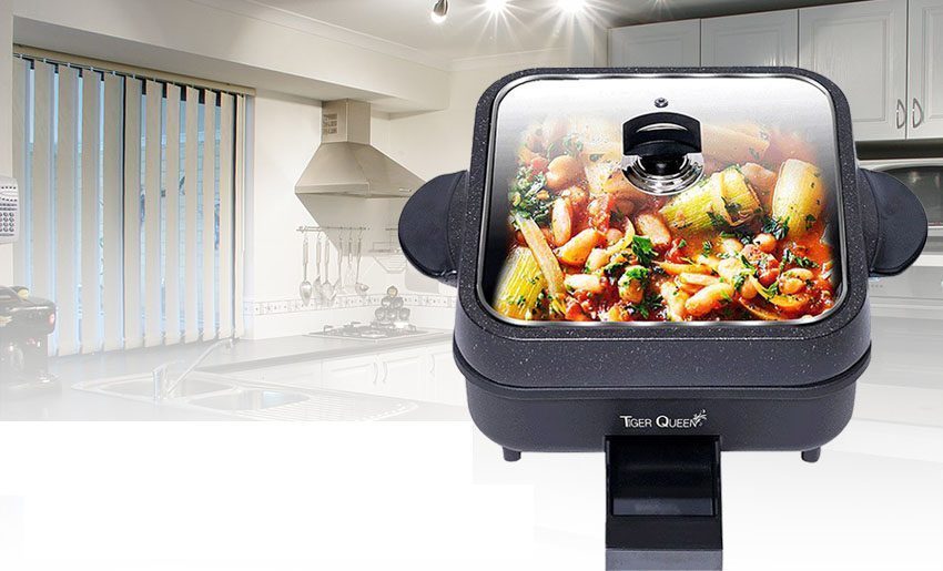 Nồi lẩu nướng điện Tiger Queen SQ-2200 - Hàng chính hãng