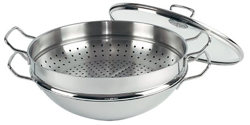 Bộ nồi lẩu xủng hấp Fissler Nanjing - Hàng chính hãng