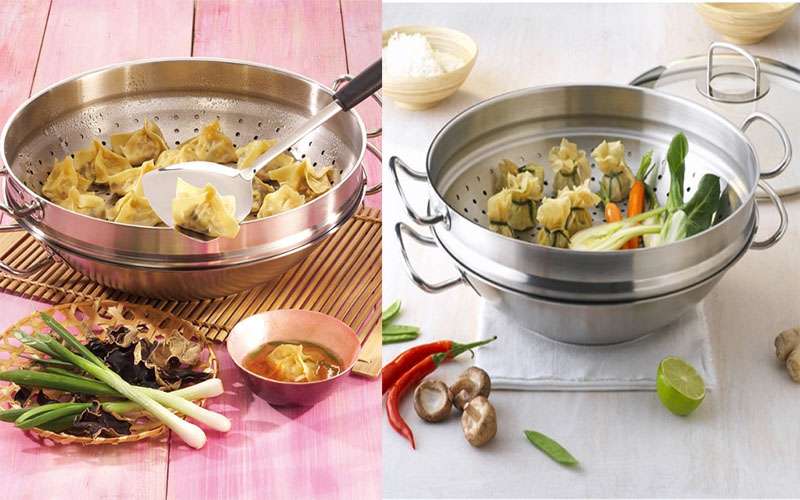 Bộ nồi lẩu xủng hấp Fissler Nanjing - Hàng chính hãng
