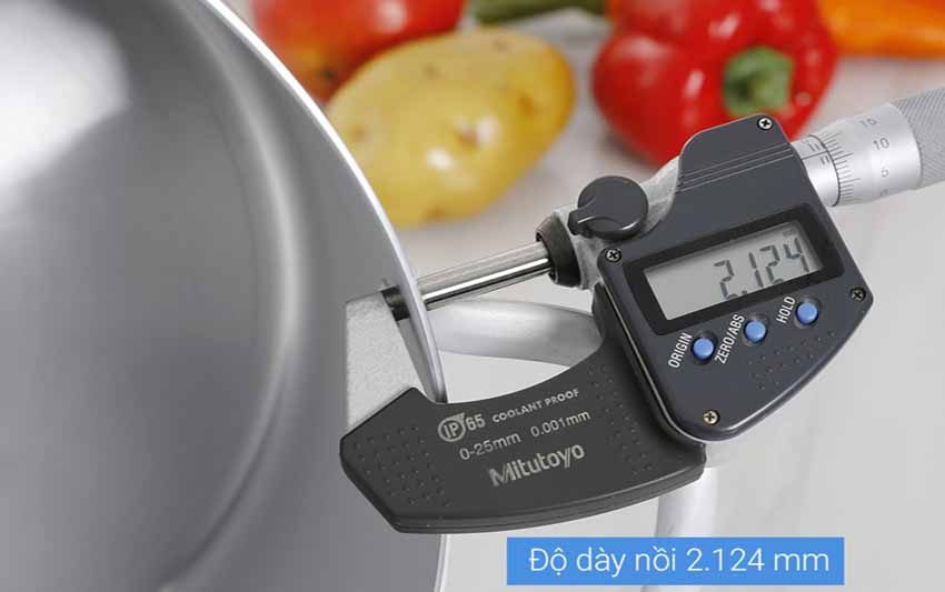 Độ dày của nồi lẻ Anod Sunhouse SH 6542-26