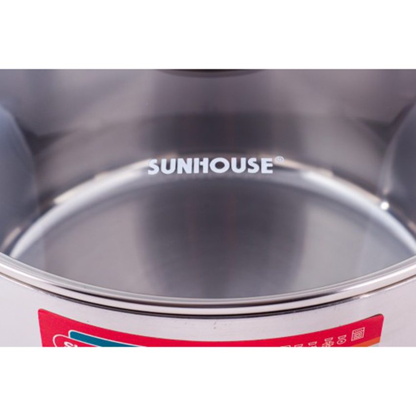Đáy của nồi Inox Sunhouse SHG28S