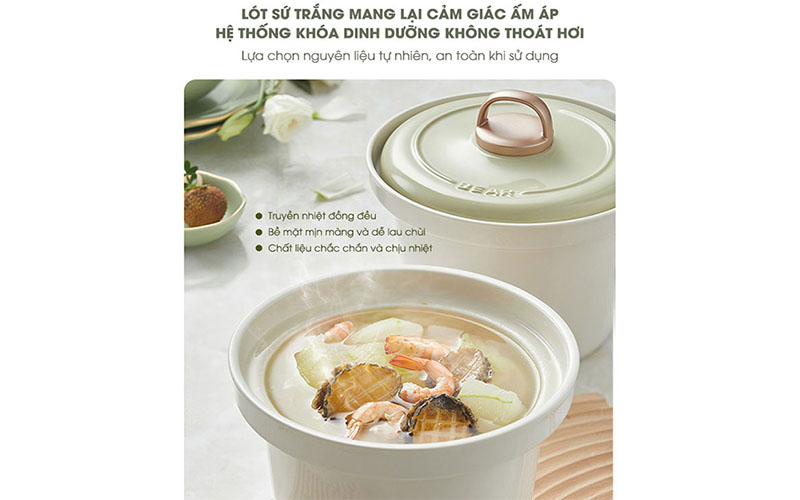Nồi nấu chậm Bear SB-NNC20