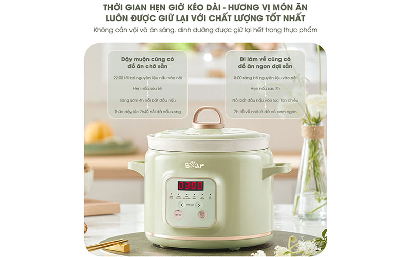 Nồi nấu chậm Bear SB-NNC20