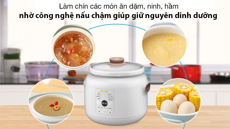 Nồi nấu chậm Bennix BN-30SLC - Hàng chính hãng