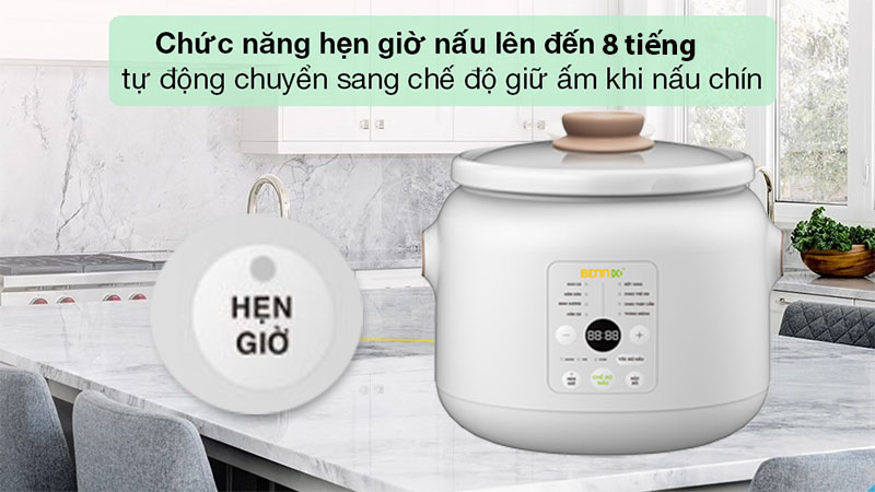 Nồi nấu chậm Bennix BN-30SLC - Hàng chính hãng