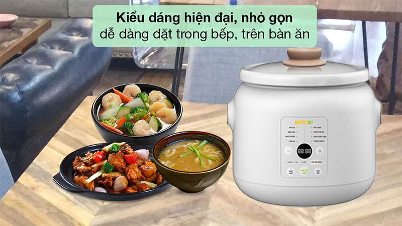 Nồi nấu chậm Bennix BN-30SLC - Hàng chính hãng