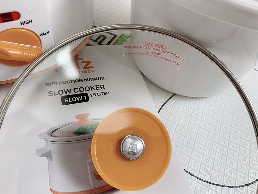 Nồi nấu chậm 1.5L FatzBaby FB9015MH - Hàng chính hãng