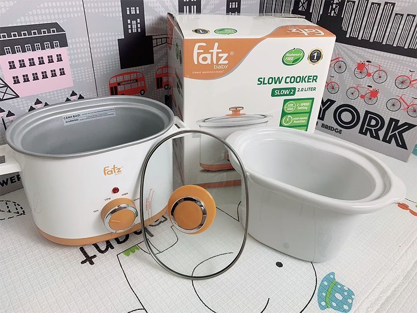Nồi nấu chậm 2L FatzBaby FB9020MH - Hàng chính hãng