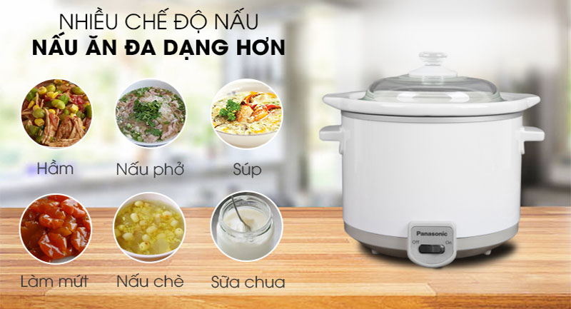 Nồi nấu chậm Panasonic NF-N15SRA - Hàng chính hãng