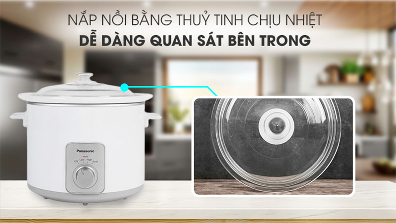 Nồi nấu chậm Panasonic NF-N50ASRA - Hàng chính hãng