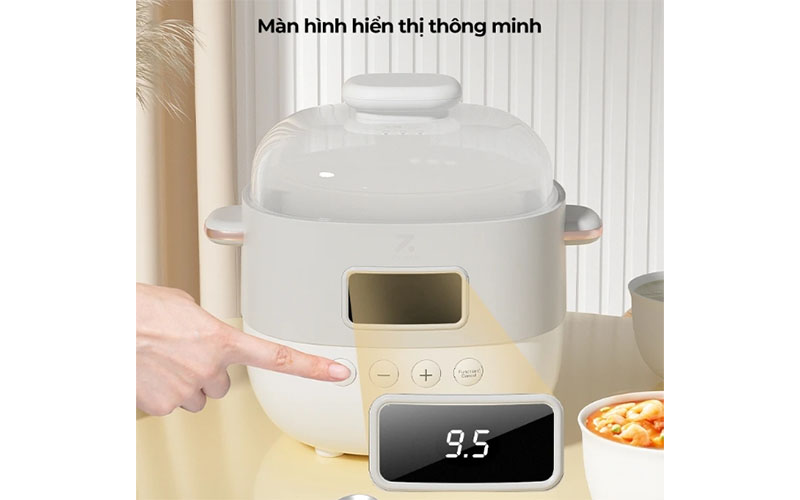 Nồi nấu chậm Zolele ES101 - Hàng chính hãng
