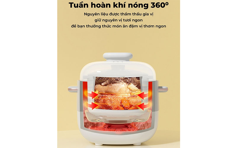 Nồi nấu chậm Zolele ES101 - Hàng chính hãng