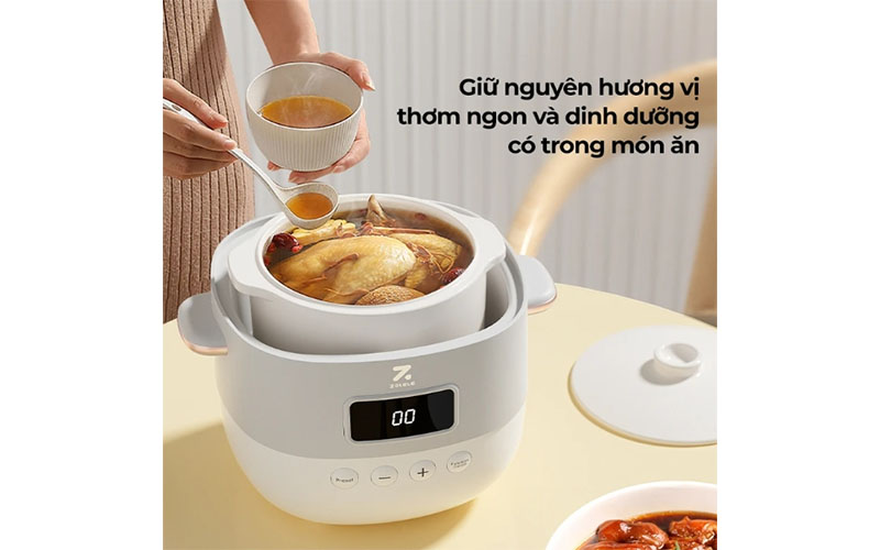 Nồi nấu chậm Zolele ES101 - Hàng chính hãng