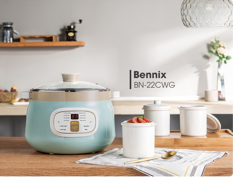 Kiểu dáng hiện đại, màu sắc tươi sáng, tô điểm thêm không gian bếp nhà bạn