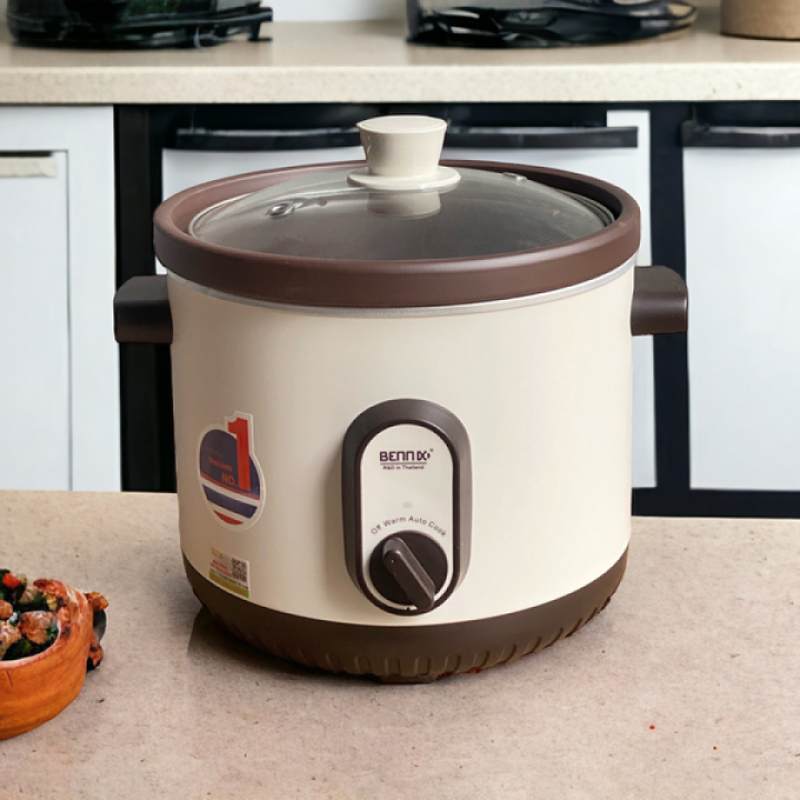 Nồi nấu chậm Bennix BN-68KC-G - Hàng chính hãng