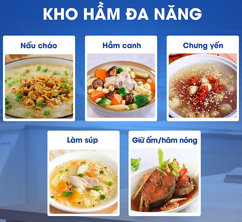 Nồi nấu chậm Bennix BN-68KC-G - Hàng chính hãng