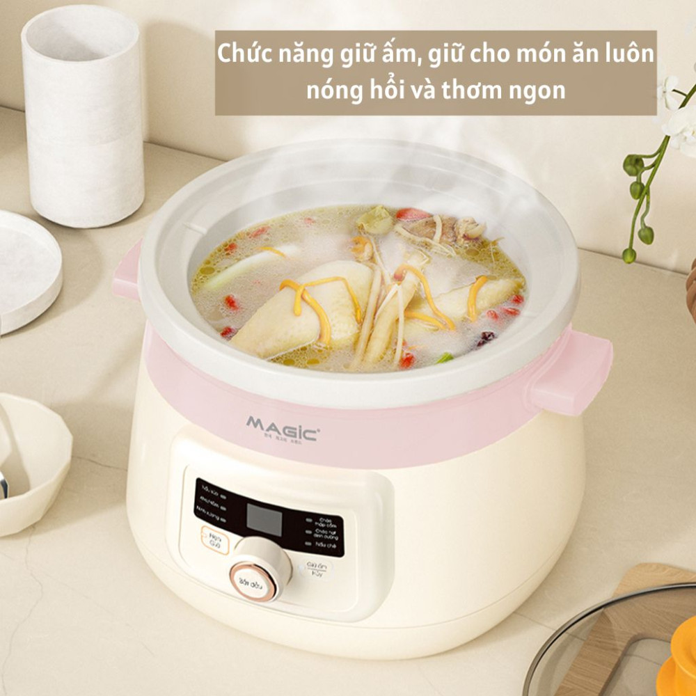 Nồi nấu chậm đa năng Magic A-051 - Hàng chính hãng