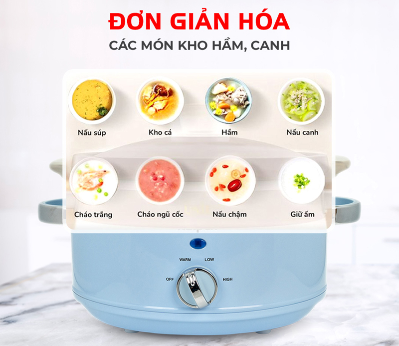 Nồi nấu chậm Kalpen SK1 - Hàng chính hãng