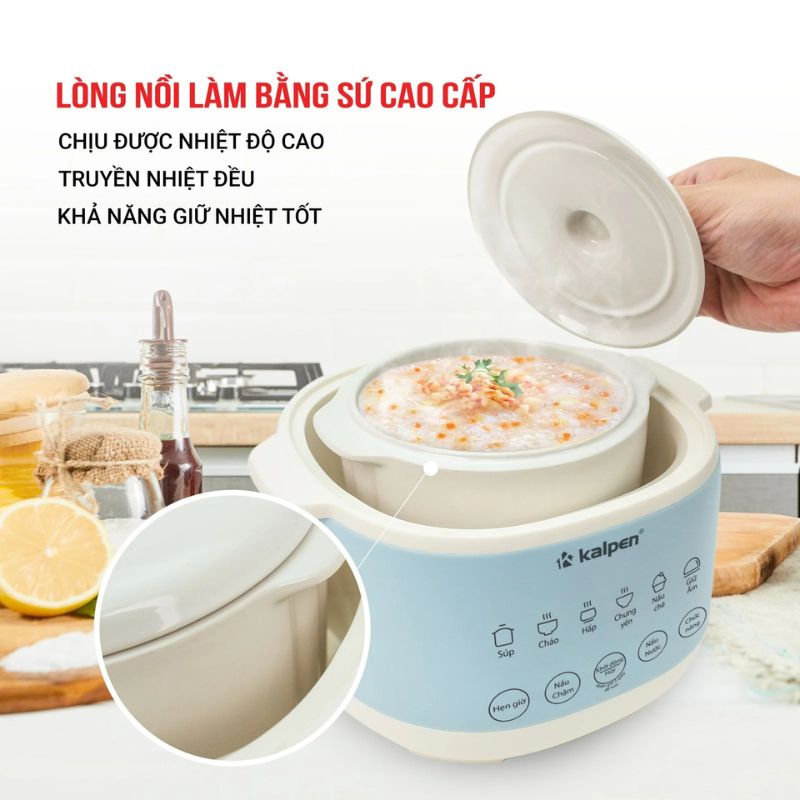 Nồi nấu chậm Kalpen SK2 - Hàng chính hãng