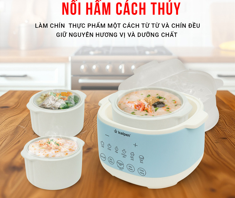 Nồi nấu chậm Kalpen SK2 - Hàng chính hãng
