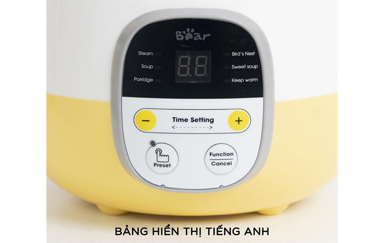 Nồi nấu cháo chậm Bear SUBE001 - Hàng chính hãng