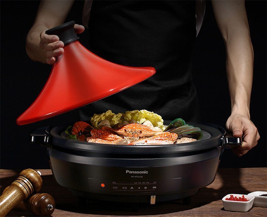 Nồi nấu đa năng Panasonic NF-HTG100RSQ (4L) - Hàng chính hãng