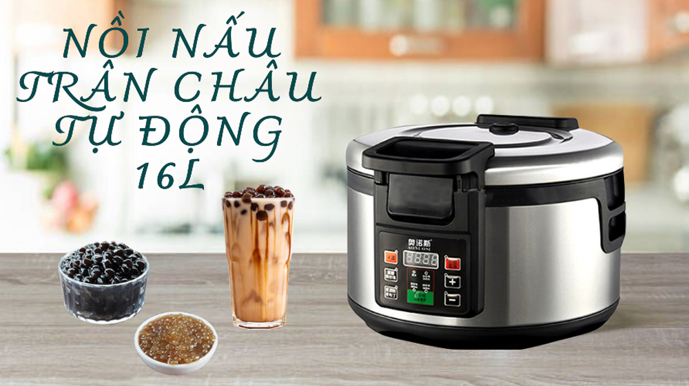 Nồi nấu trân châu tự động Aonuosi 16L - Hàng chính hãng