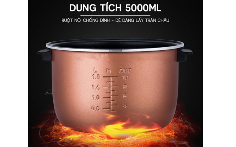 Lòng nồi của Nồi nấu trân châu tự động Fest RC-5L