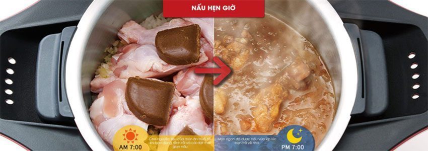 Nồi nấu tự động Healsio Sharp KN-H24VNA - Hàng chính hãng