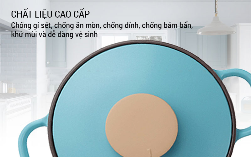 Chất liệu cấu tạo của Nồi nhôm PoongNyun BNPT-20C(IH)