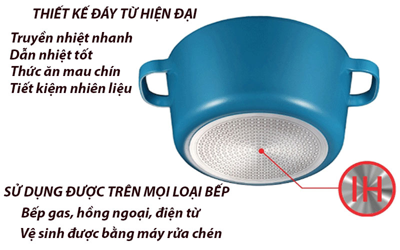 Nồi nhôm PoongNyun BNPT-24C(IH) - Hàng chính hãng