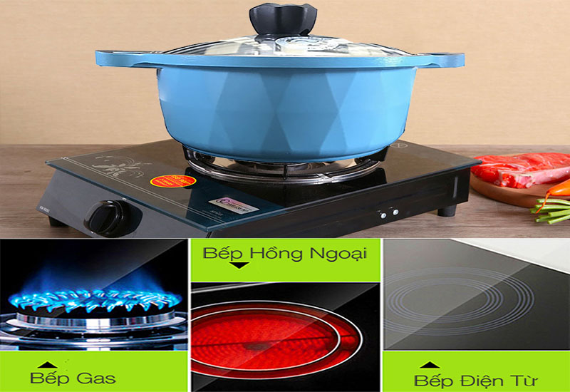 Nồi nhôm ceramic Korea King KDC-2200IHC - Hàng chính hãng