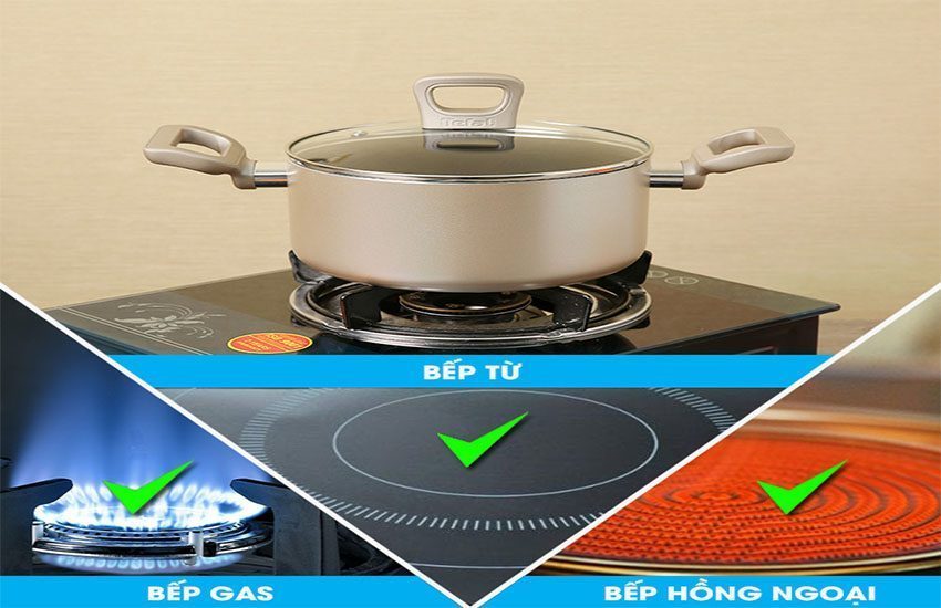 Nồi nhôm chống dính Tefal H9104414