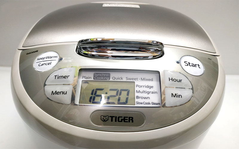 Nồi cơm điện tử Tiger JAX-S10W - Hàng chính hãng