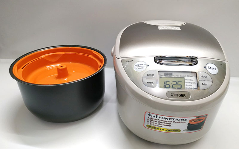 Nồi cơm điện tử Tiger JAX-S10W - Hàng chính hãng